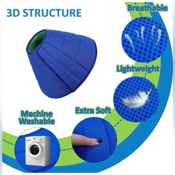 NWT Size 3 Mesh Dog Post-Op Surgery Cone/Collar - Picture 2 of 6